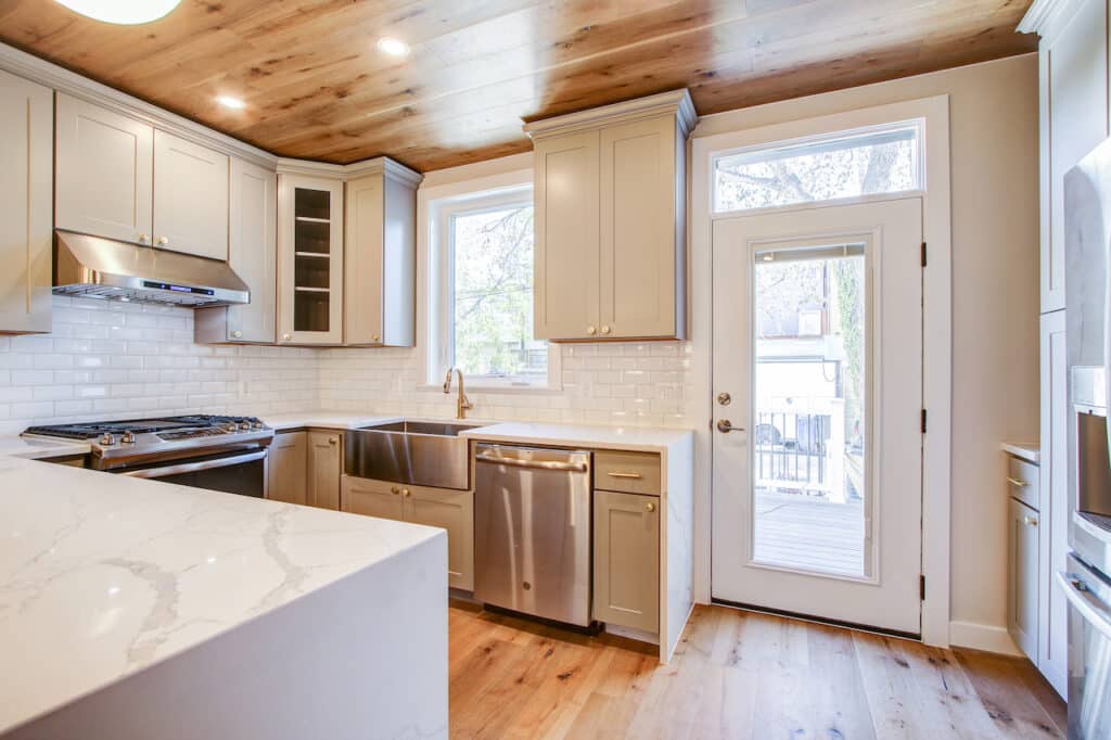 kitchen corner cabinetry