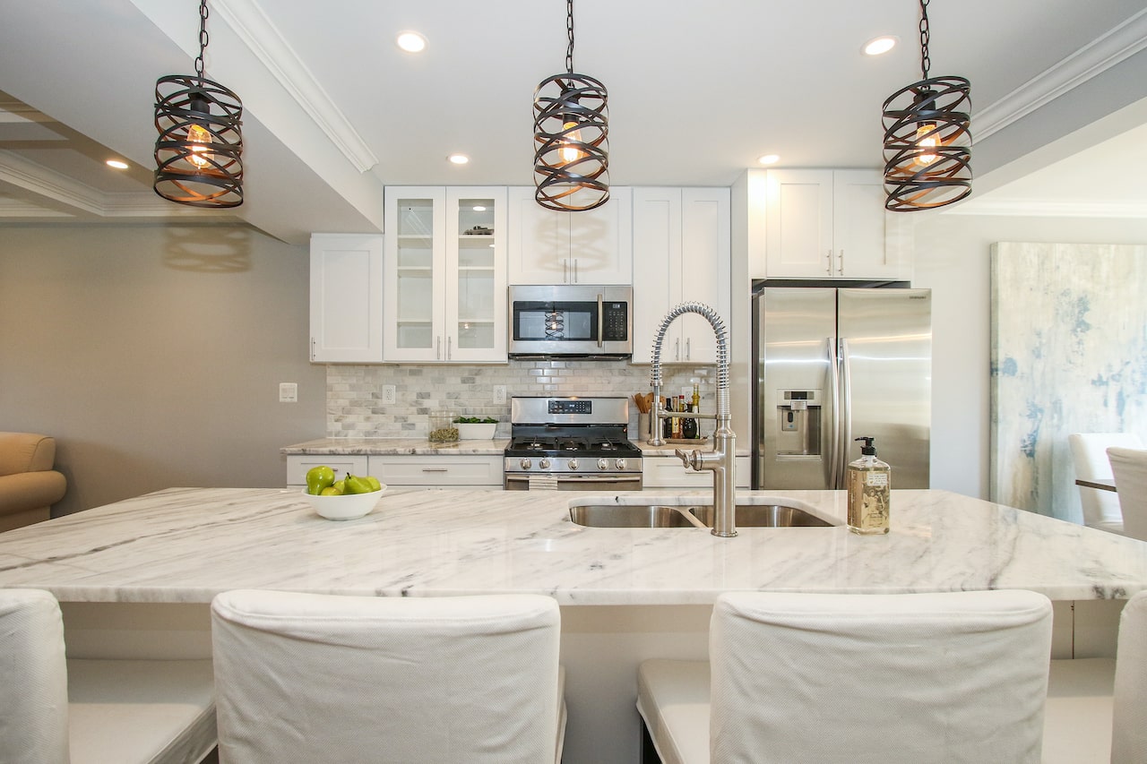 Kitchen Island With Pot Rack - Foter