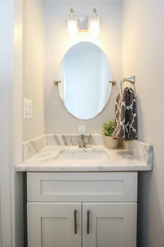 expensive part bathroom remodel cabinet