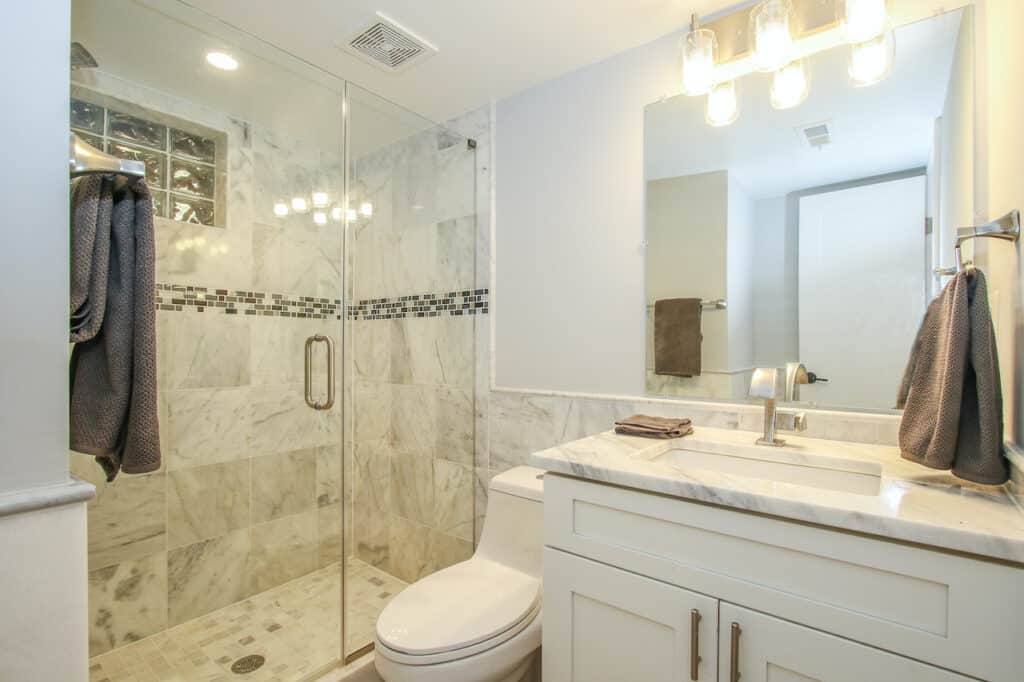 what is the most expensive part of bathroom remodel