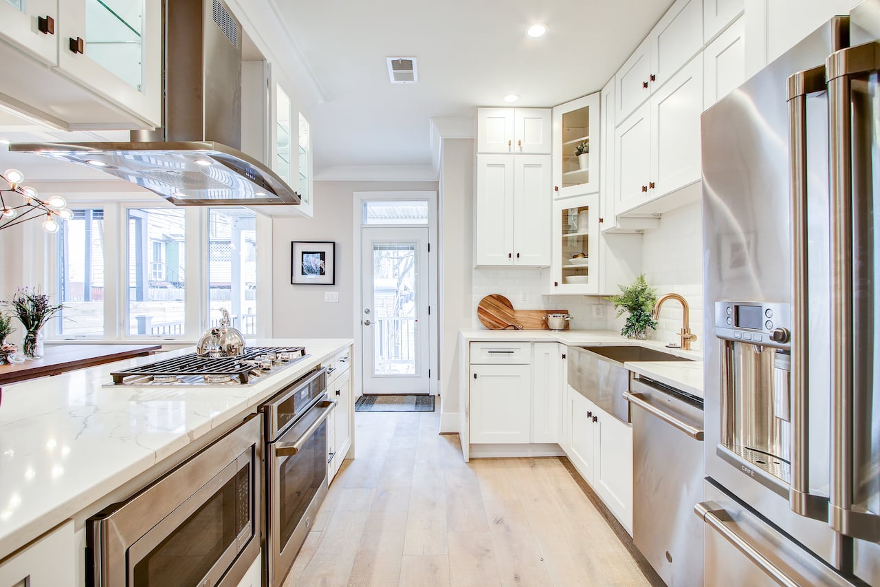 length kitchen remodeling Fairfax