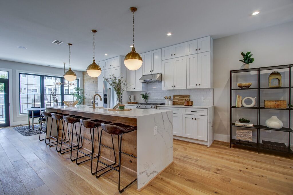 neutral color home kitchen remodel