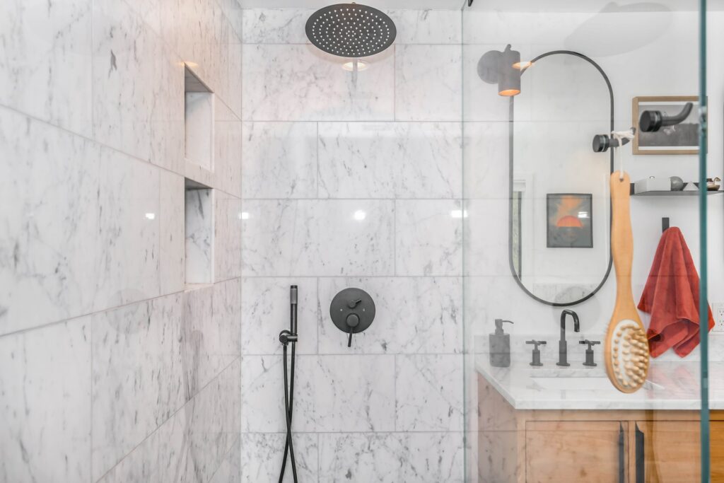 how to tile a shower remodel
