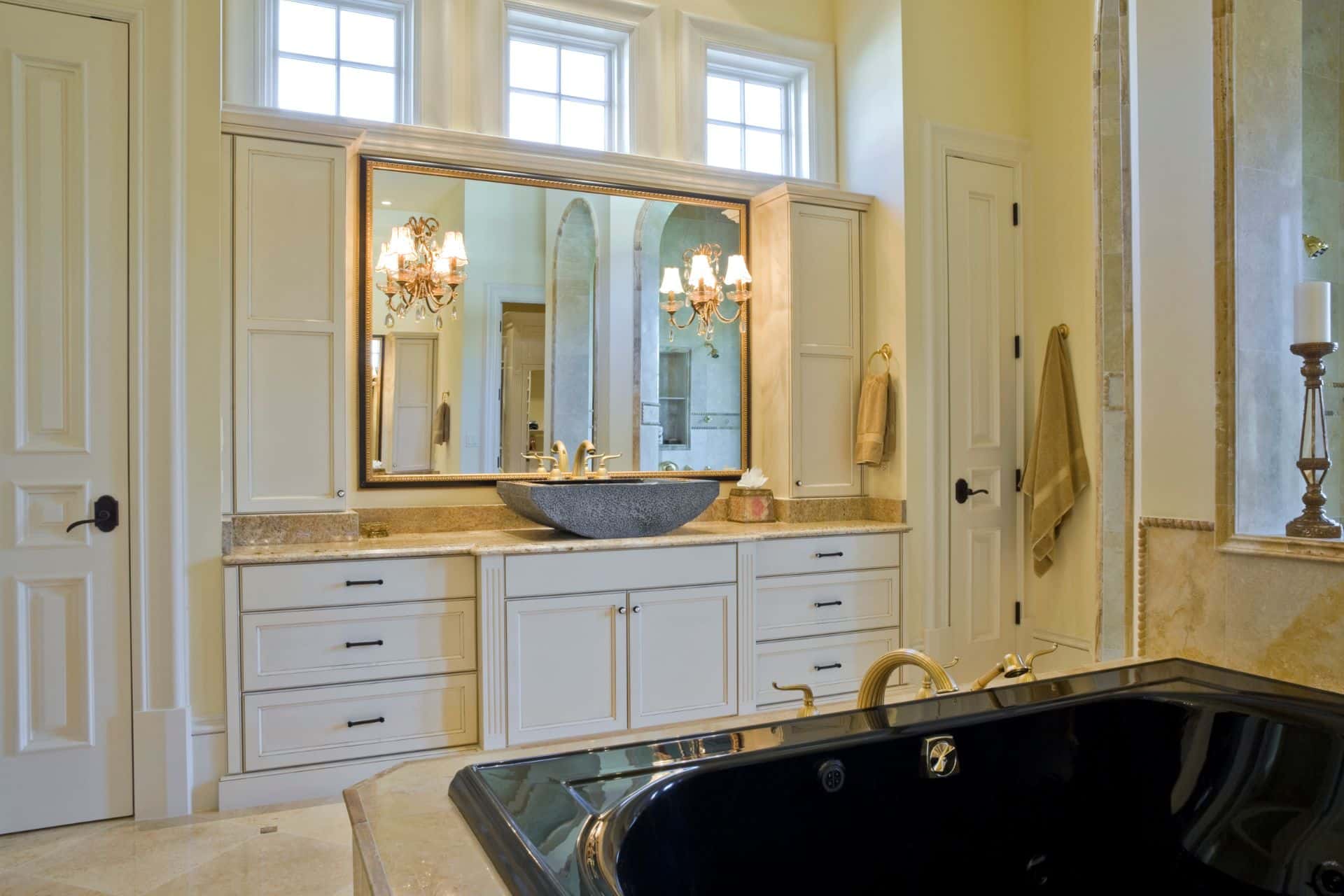 bathroom vanity with drawers
